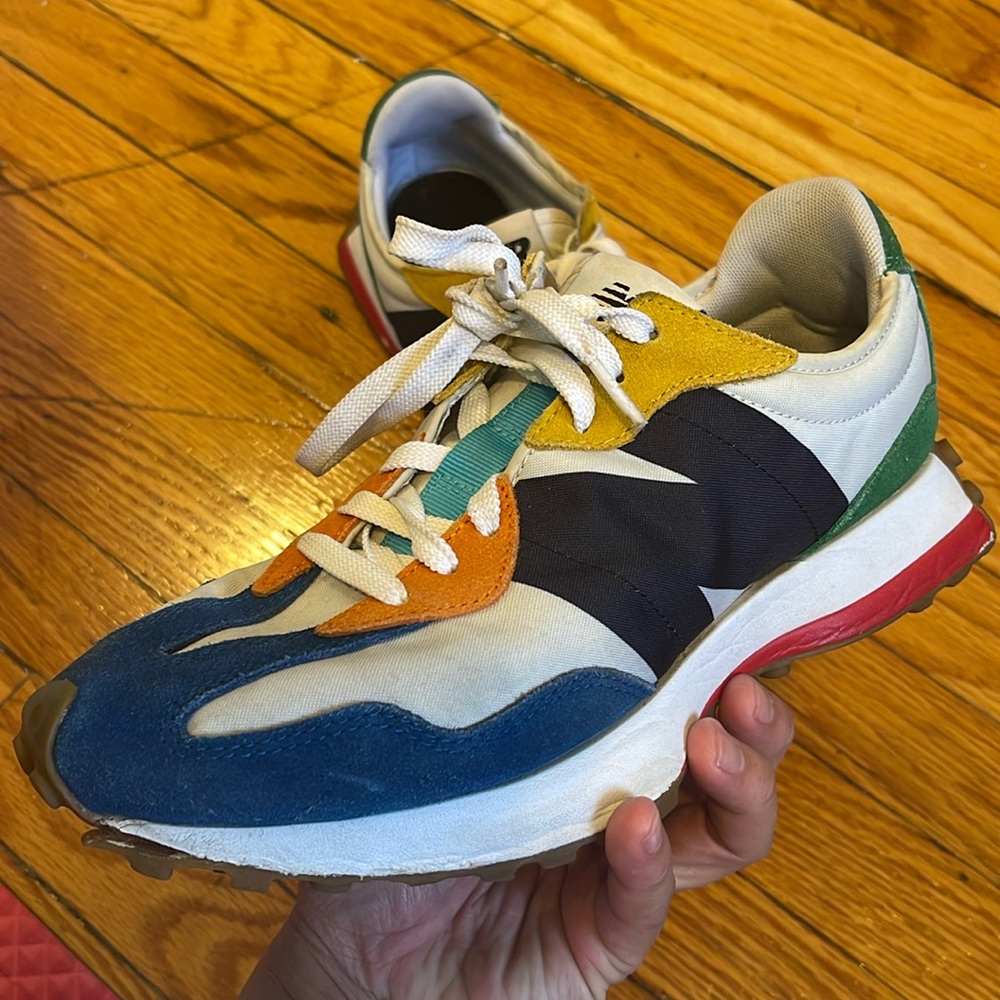 New balance 327 multi color sneaker